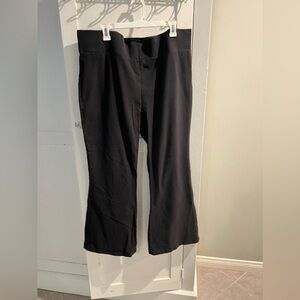 Logo by Lori Goldstein wide leg knit pants